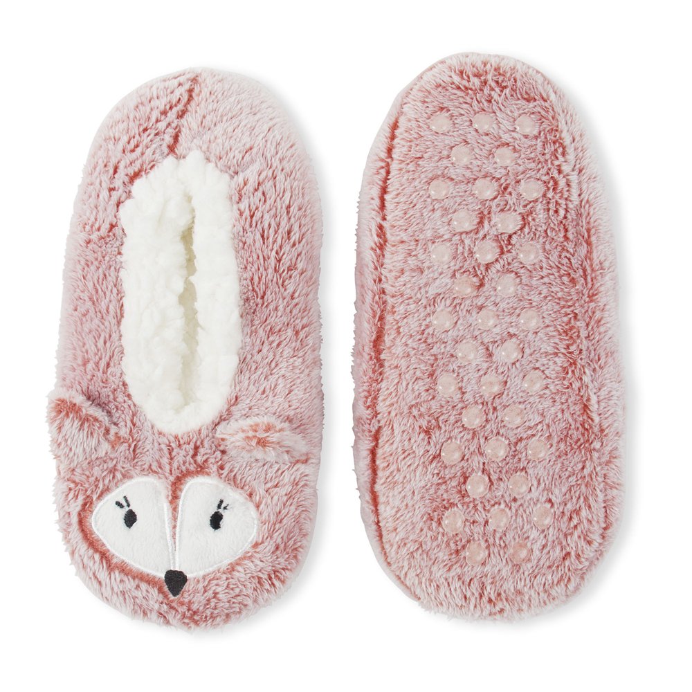 Fuzzy Babba Women's Fox Slipper Socks