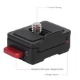 thumbnail image 3 of Sonew Photography Accessory,Aluminium Alloy Black Monitor Quick Release Plate 1/4 Inch Screw Fixed Mount Universal Photography Accessory,Quick Release Plate, 3 of 10