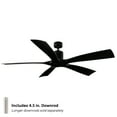 thumbnail image 2 of Aviator 70" Matte Black Smart Ceiling Fan with Remote Control, 2 of 12