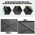 thumbnail image 4 of Black Rear Trunk Boot Liner Cargo Mat Floor Tray for Honda Civic 2006 2007 2008 2009 2010 2011, 4 of 4