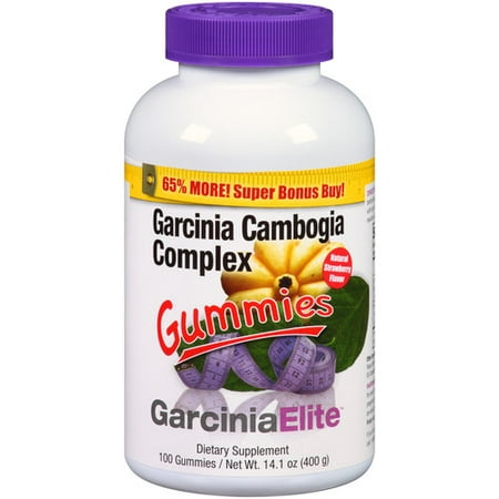 GarciniaElite Garcinia Cambogia complexes Supplément diététique gélifiés, comptage 100, 14,1 oz