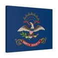 thumbnail image 3 of North Dakota Stage Flag Canvas Vibrant Wall Art Unframed Home Decor, 3 of 15