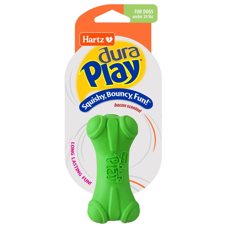 Hartz DuraPlay Bal piepend latex hondenspeelgoed, medium 3 stuks