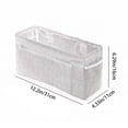 thumbnail image 3 of Bedside Caddy Multi‑Pocket, 11.42X7.48X4.13" Bedside Storage Bag with Hooks, Bedside Hanging Organizer, Fabric Bedside Holder, Space‑Saving Hanging Basket, Side Bed Storage Pouch for Dorm Bed Rail, 3 of 4