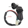 Universal 4 Wire Key Start Switch Ignition Suitable For Scrambling