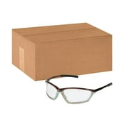 Shock Protective Eyewear, Clear Lens, Anti-Fog, Chameleon/Chrome/Clear Frame