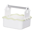 thumbnail image 1 of Bunblic Tabletop Parrot Stand, Toilet Training Kit, Portable Pet Accessories, Compact Tabletop Bird Obstacle Course, Bird Perch for Cockatoos And Cockatiels White, 1 of 8