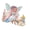 Blue, variant on 7829 Adorable Fantasy Elf Pin Playful Dog Detailing Alloy Brooch Decorative Item