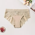 thumbnail image 2 of Ashirexll Plus Size Underwear for Women, Ladies Underwear Panties, High Waist Large Size Lace Breathable Panties, 2 of 3
