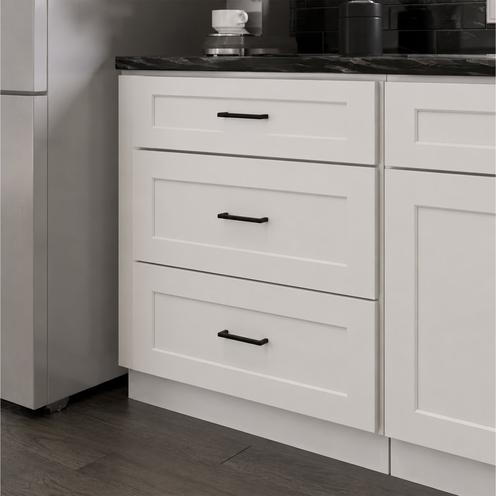 Design House Brookings Kitchen Drawer Cabinet, White, 24"