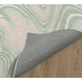 thumbnail image 3 of Hermosa Swirl Green Area Rug by Kavka Designs, 3 of 3