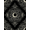 Black White, Pattern 1, variant on ODIKA Gothic Snake Mystical Lunar Serpents Divination Mushroom Runway for Bedroom, Bedside, Nursery, Pet Friendly & Kids Safe