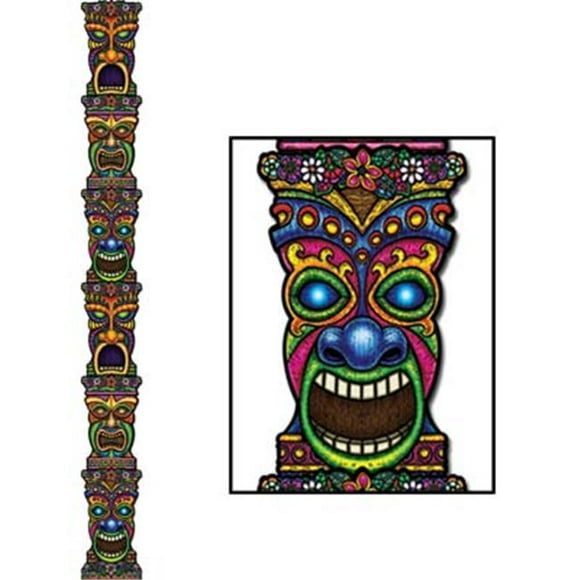 Jointed Tiki Totem Pole- Pack of 12