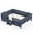 Blue, variant on Bellemave Twin Size Montessori Bed Storage and Stairs, Wood Daybed with Bookcase and Guardrails, Twin Floor Beds Frame with 2 Drawers for Room, No Box Spring Needed(Gray)