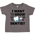 thumbnail image 3 of Inktastic I Want to Grow Up to Be a Dentist Boys or Girls Toddler T-Shirt, 3 of 5