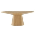 thumbnail image 5 of Modway Provision 75" Oval Dining Table in Oak, 5 of 10