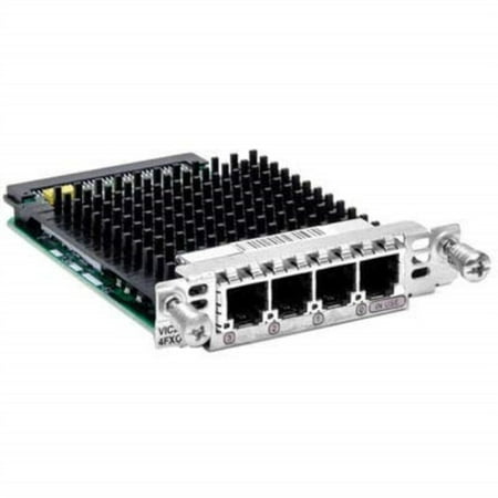 Module 4 Analog Outputs cisco vic2-4fxo= ip unified communications voice/fax network module - voice interface card - fxo / 4 analog port(s) - for cisco 17xx, 26xx, 28xx, 29xx, 36xx, 37xx, 3845 v3pn, 38xx, 39xx ()