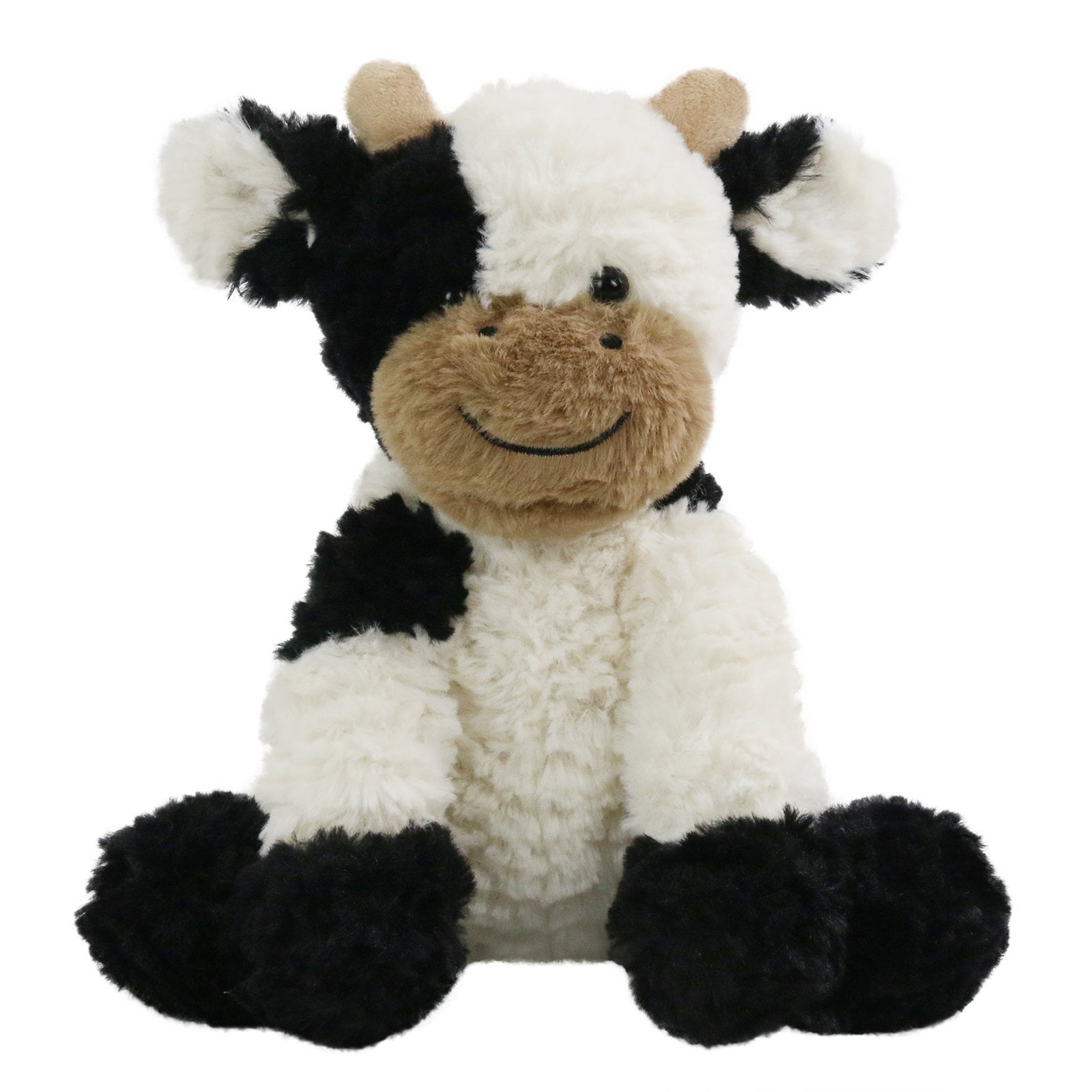 9 inches SpecialYou Cute Cow Stuffed Animal Soft Plush Farm Animal Toy Great Gift Idea White&Black Cow 