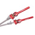 thumbnail image 3 of Greeniant 1 par ZTTO bicicleta pincho portátil profesional Universal liberación rápida anodizado ciclismo reemplazar piezas de pinchos de Ciclismo 100 mm/135 mm rojo, 3 of 6