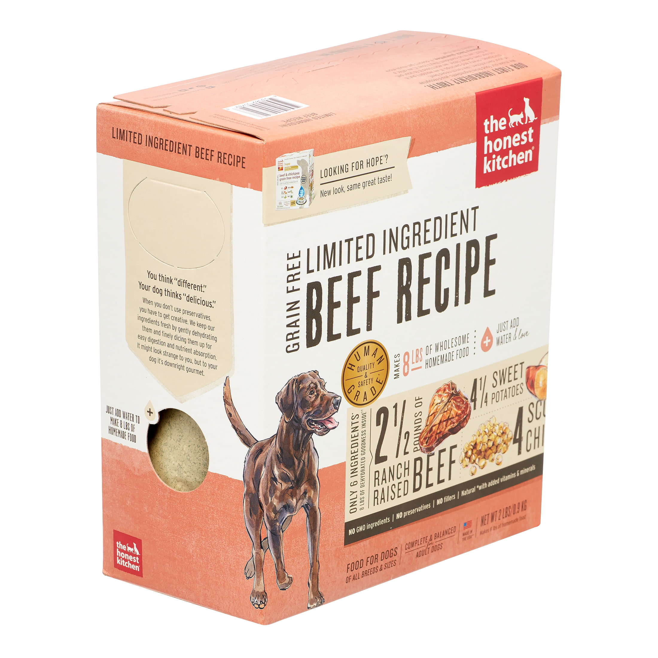 Honest kitchen top limited ingredient beef