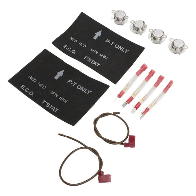 Water Heater Tank Repair Thermal Cutoff Kit, Sturdy 2 Sets Temperature Control Heat Resistant RV Water Heater Thermal Cutoff Kit for Atwood 91447 93866