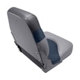 thumbnail image 2 of Wise 8WD999PLS-840 Tracker Style Mid-Back Boat Seat, Grey/Navy/Charcoal, 2 of 4
