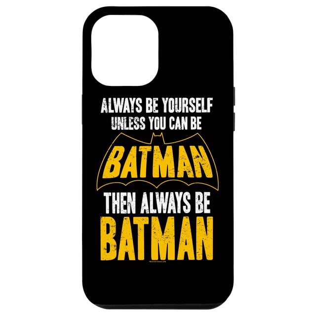 Funda de teléfono BATMAN Be Batman para iPhone 12 Pro Max