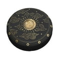 thumbnail image 4 of LNWH Boho Sun and Moon Astrology Pattern Waterproof Spare Tire Cover, Universal Spare Tire Wheel Covers 14 inch, 4 of 8