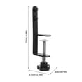 thumbnail image 2 of HEMOTON  2 Pcs Heavy Duty Pegboard Stand Desktop Accessories Brackets Office Black, 2 of 8
