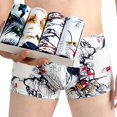 thumbnail image 1 of 【4-Pack】Men's Underwear Men's Boxers Breathable Sexy Comfortable Youth Men's Underwear Men's Boxer Briefspangjing, 1 of 4