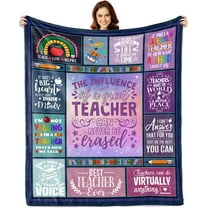 Teacher Gifts for Women, Teacher Appreciation Gifts, Gift for Teachers Blankets for Women, Best Teacher Gifts, Teacher Back to School Teachers'' Day Throw Blankets 50"x60"