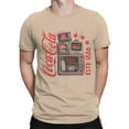 thumbnail image 2 of Officially Licensed Coca Cola Retro Americana Design Men's T-shirt, 2 of 3