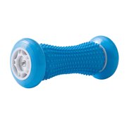 Angle View: Foot Massage Roller Spiky Relief Relaxation Massager Point - Light Blue