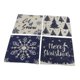 thumbnail image 1 of 4 Uds Fundas De Almohada Navideñas Para Sofá Familiar 45x45cm Ciervo Copo De Nieve Muñeco De Nieve Cómodas Almohadas Navideñas De Lino(02), 1 of 5
