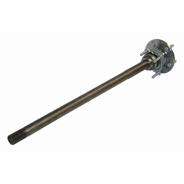 Crown Automotive Axle Shaft 68003557AA Dana 44 Rear Axle; 31.18 Inch Length; 32 Spline; Steel/Rubber; Single; With Retainers/Seals/Bearings/Rings/Tru-Lok Differential