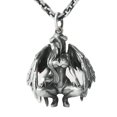 thumbnail image 2 of collar de ala de ángel,Collar Hombres Colgante Joyería Ángulo Ala,Collar largo de mujer de plata de acero inoxidable,Collares Diseñador de moda Colgantes,Collar con colgante de de Yinane collar de ala de ángel, 2 of 4