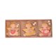 thumbnail image 1 of Cateissary 6 piezas pintura colorida colgante de lindo Ángel oso adornos colgantes fiesta manualidades árbol de Navidad percha para patio Navidad Kits de decoración para fiestas Ángel Cateissary HA070159-01, 1 of 6