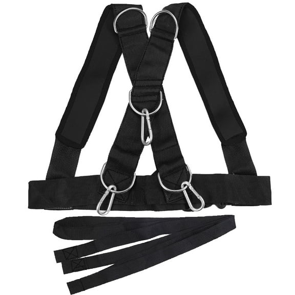 Sled Shoulder Weight Bearing Training Strap Strength Resistance Belt Trainer