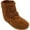 Brown, variant on Kid's Double Fringe Side Zip Boot, Hot Pink 2 Big Kid