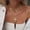 Color2, variant on PISONIC 2‑Layer Irregular Gold Necklace Set,Textured Cross Pendant & Wavy Choker for Women