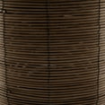thumbnail image 2 of Evelyn&Zoe Jolina 20.5" Tall Petite/Rattan Table Lamp with Fabric Shade in Umber Rattan/White, 2 of 7
