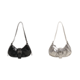 thumbnail image 1 of Bolso Hombro Cuero PU Y2K para Mujer Bandolera Plisado Viajes (), 1 of 8