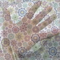 thumbnail image 3 of Pastel Tulle Curtains with Rod Pocket, Ornate Different Kinds of Flowers Colorful Flourish Vintage Field Meadow Yard, Sheer Drape for Wedding Party 2 Panels, 7 Sizes, Multicolor, by Ambesonne, 3 of 3
