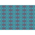 thumbnail image 1 of Ahgly Company Machine Washable Indoor Rectangle Transitional Blue Jay Blue Area Rugs, 2' x 3', 1 of 7