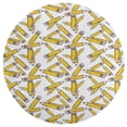 thumbnail image 3 of Teacher Pencils Round Carpet Circle Rug Outdoor Patio Area Rug Washable Large Area Rugs Hallway Room Decor Fitness Mats, 3 of 8