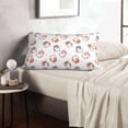 thumbnail image 5 of Plush Throw Pillow Covers, Sticker Style Cute Hamster Love Pillow Cases with Invisible Zipper, Breathable Microfiber Pillow Cases Standard Size for Sleeping Bedroom Sofa Living Room 14x20, 5 of 5
