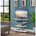 thumbnail image 3 of Pemberly Row No-Tools 32" TV Stand in White, 3 of 6