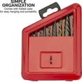 thumbnail image 3 of screw Extractor And Left Hand Drill Bit Set | 10 Pc, Cobalt Hss M2 Steel Drill Bits, 3 of 5