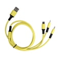 thumbnail image 4 of Cable de carga múltiple, 3 en 1 cable de carga USB de carga rápida líquida Cable de carga múltiple probado profesionalmente, 4 of 8