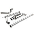 thumbnail image 2 of DNA Motoring CBE-OE-HC884D For 1988 to 1991 Honda Civic Catback Exhaust System 4" Round Tip Muffler - 4 DR Sedan 89 90, 2 of 4